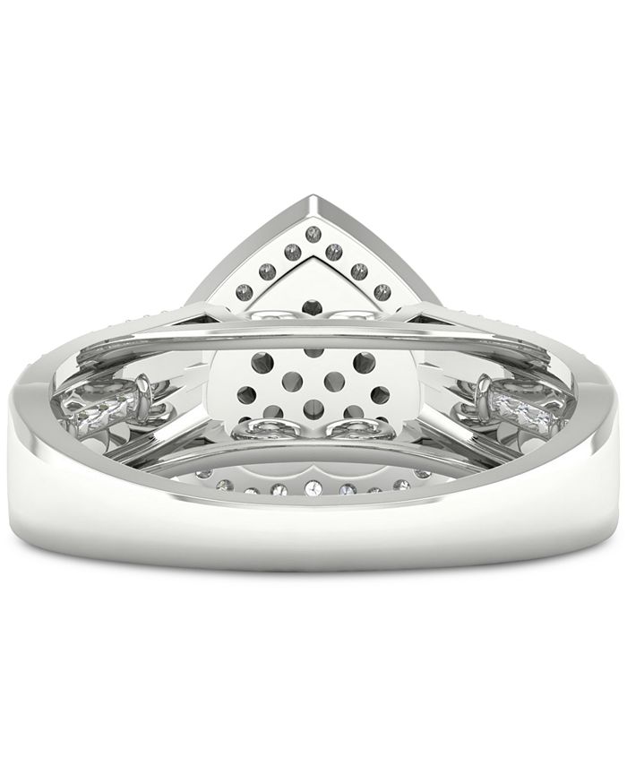 Macy's - Diamond Heart Ring (1/2 ct. t.w.) in Sterling Silver