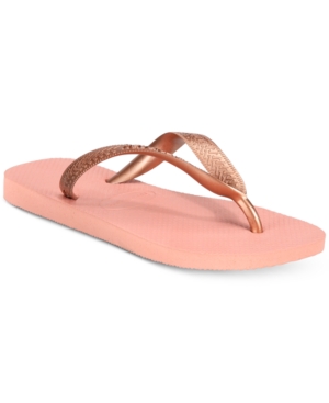 Havaianas Women's Top Tiras Flip-flops Women's Shoes In Rose Nude