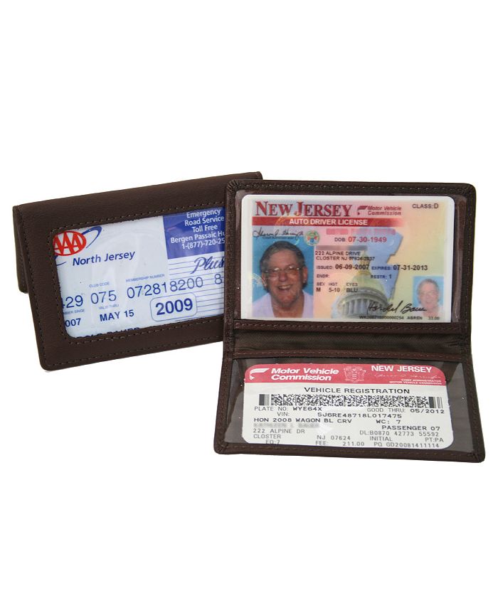 ROYCE New York Royce ID Holder Credit Card Wallet in Genuine Leather ...