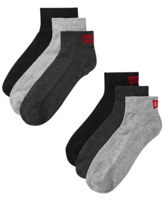 Levi's Men's 6-Pk. Mid-Cut Socks - Macy's