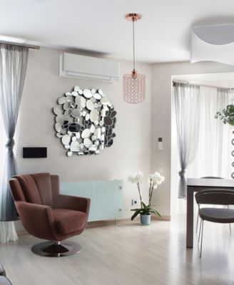 Elegant Designs 1 Light Elipse Crystal Cylinder Pendant