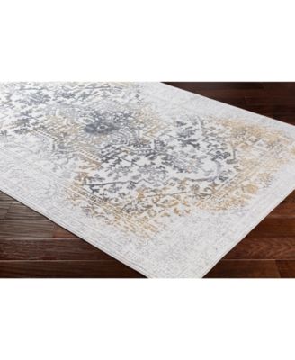 Aisha AIS-2308 Charcoal 9'3" x 12'3" Area Rug
