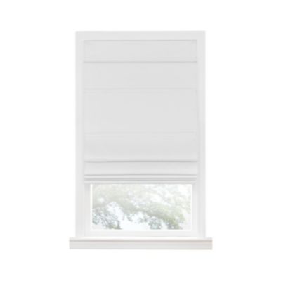 Blackout Cordless Roman Window Shade, 30" x 64"