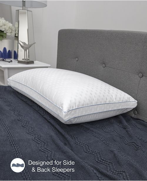 Sensorgel Dual Comfort Pillows Gel Infused Memory Foam Fiber