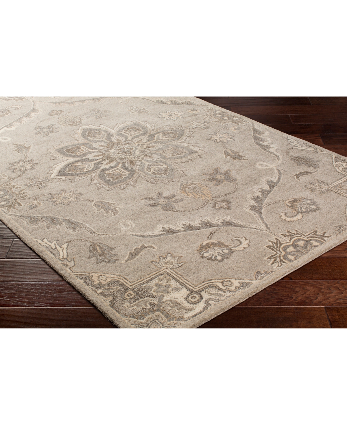 Livabliss Caesar Cae-1201Area Rug - Taupe