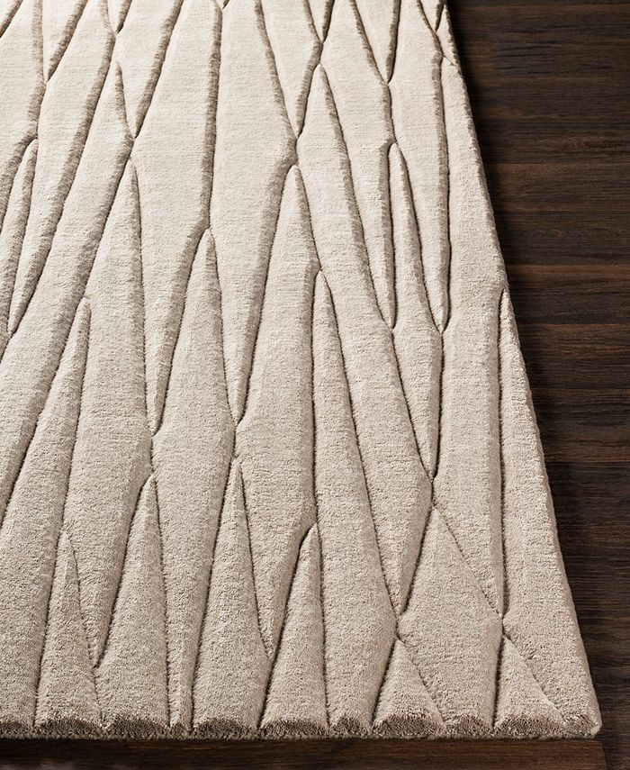 Surya Etching ETC4997 Medium Gray 8' x 11' Area Rug Macy's