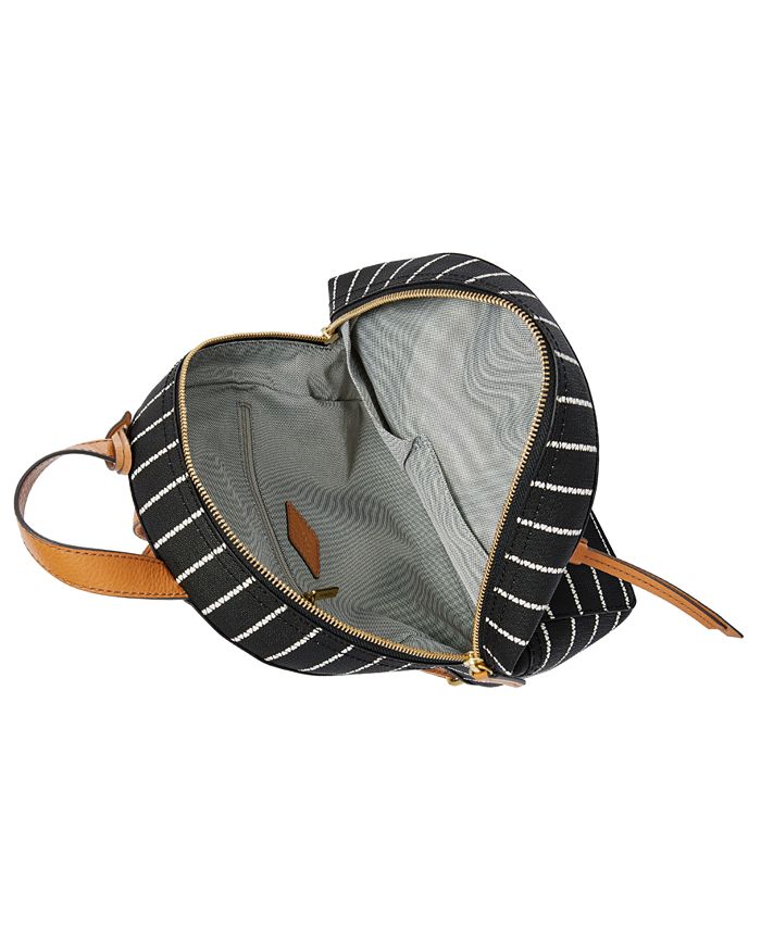 Fossil Striped Megan Backpack - Macy's