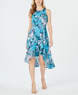 taylor floral fit and flare dress