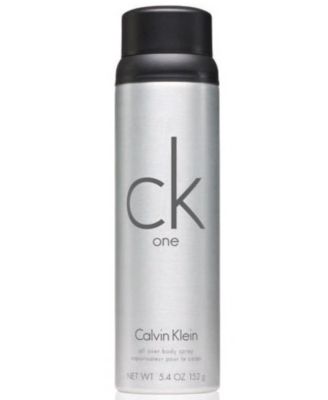 calvin klein one deodorant spray