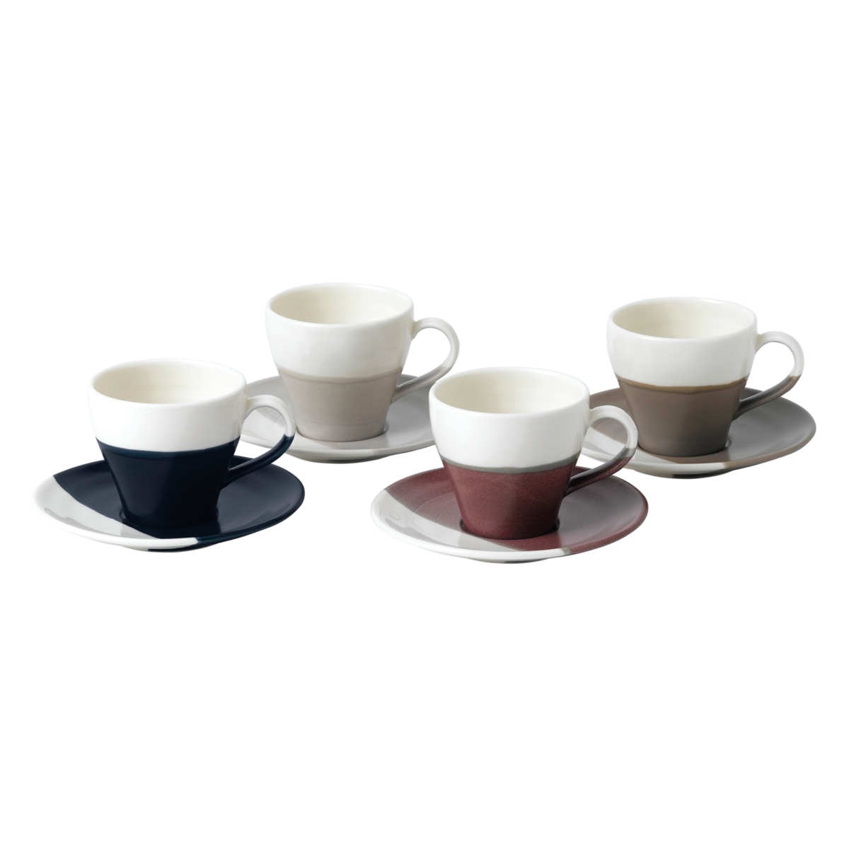 Coffee Studio Espresso Cup & Saucer - Assorted Pack