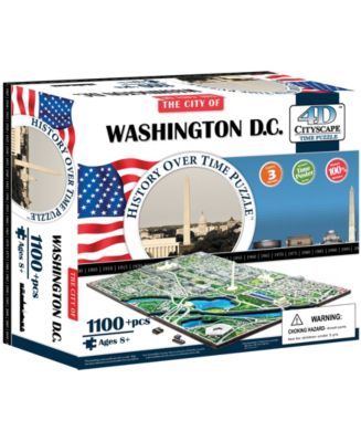 4D Cityscape Time Puzzle - Washington DC, USA - Macy's