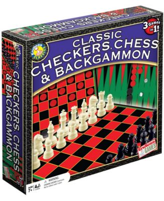 Classic Checkers, Chess and Backgammon - Macy's