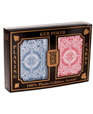 Kem Playing Cards - Arrow Red and Blue- Wide