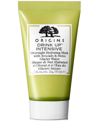Origins - Drink Up Intensive Overnight Hydrating Mask With Avocado & Swiss Glacier Water, 1-oz.
