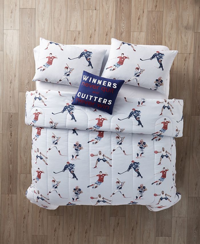 Sanders Sport Team Twin 5 Piece Comforter Set Macy's