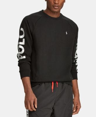 ralph lauren double knit graphic sweatshirt