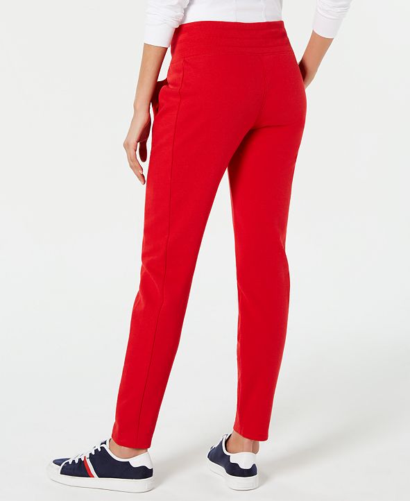 Tommy Hilfiger Lace-Up Joggers, Created for Macy's ...