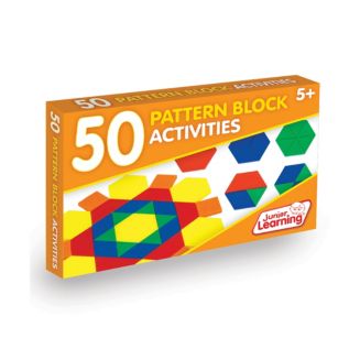 Junior Learning 50 Pattern Block Activities Learning Set - Macy's