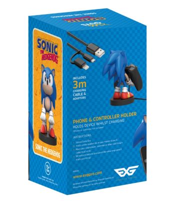 Cable Guy Controller and Phone Holder Classic Sega Sonic