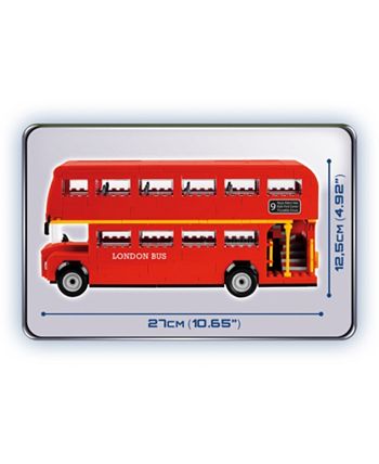 Cobi 1885 Set Costruzioni London Bus Rosso A Due Piani, Modello Routemaster Scala 1:35, 435 Pezzi Con Autista, Mattoncini Compatibili - 4