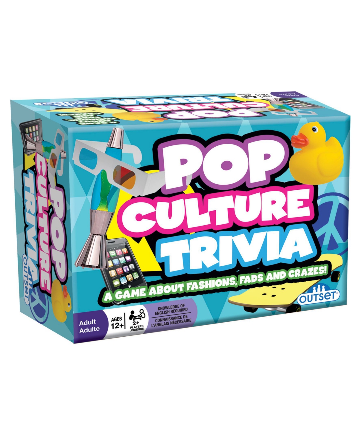 Masterpieces Puzzles Kids' Outset Media Pop Culture Trivia Game In Multi