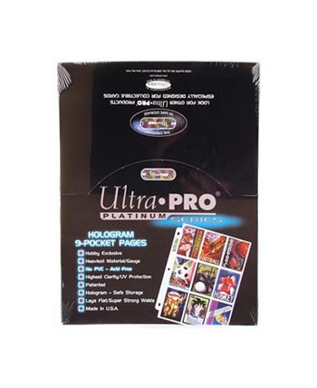 Just Play 100 Ultra Pro Platinum 9 Pocket Sheets - Macy's