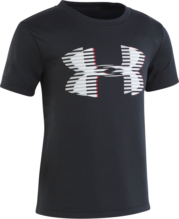 Under Armour Little Boys Linear Logo T-Shirt - Macy's