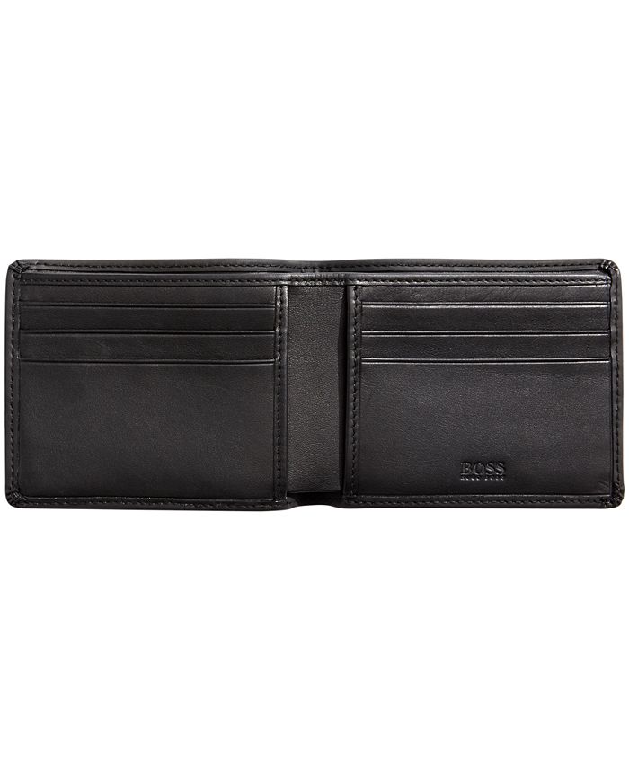 Hugo Boss Men's Matte Leather Wallet - Macy's