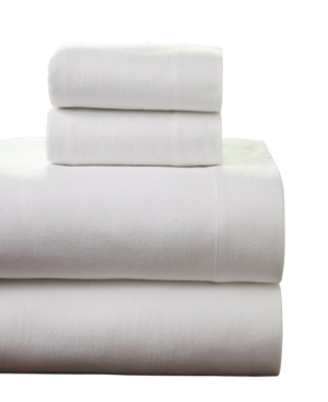 Pointehaven Superior Weight Cotton Flannel Sheet Set - King Bedding