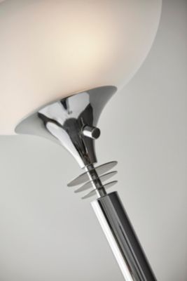 Metropolis Black Nickel Floor Lamp