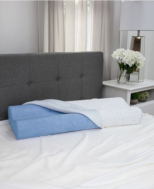 Sensorgel Cold Touch Contour Gel Infused Memory Foam Pillow