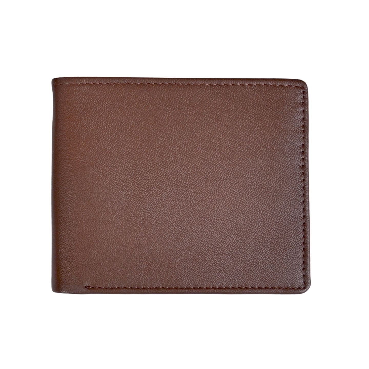 Мужской кошелёк ROYCE New York Bifold Wallet with Zippered Coin Slot, цвет: Коричневый — фото 1