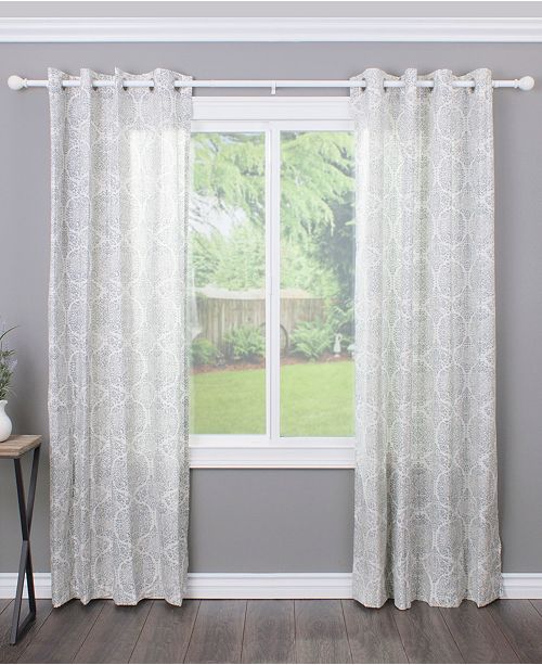 Decopolitan 1 Inch Ball Telescoping Curtain Rod Set 18 To 36 Inch
