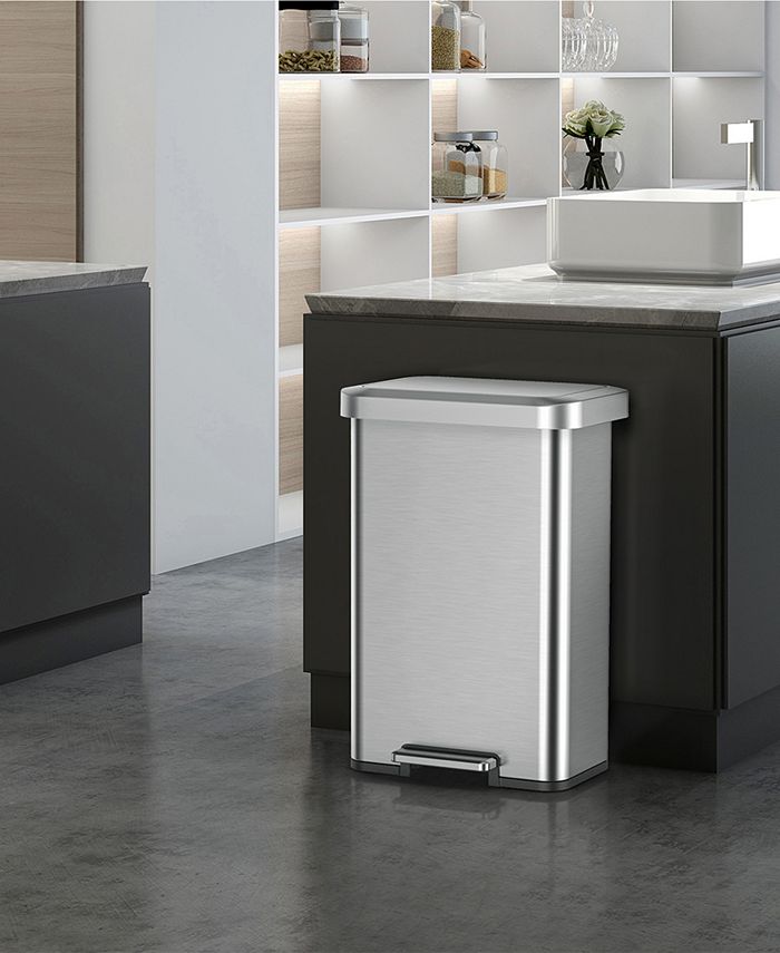 EKO Cozy Big Lid 45L Trash Can Macy's