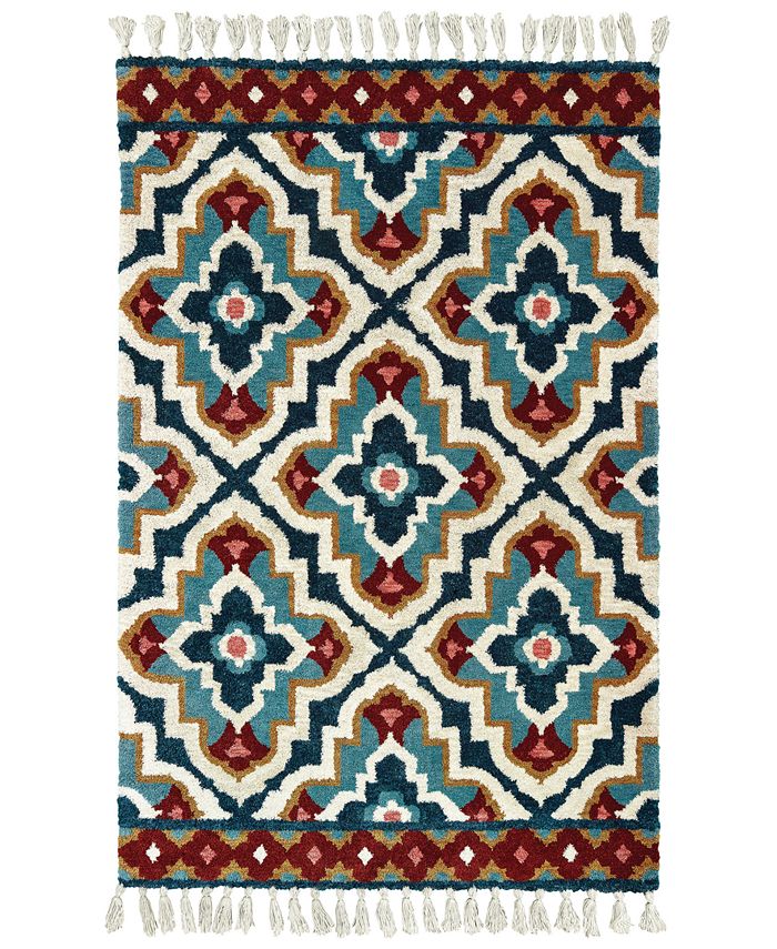 Oriental Weavers - Madison 61401 Blue/Ivory 10' x 13' Area Rug