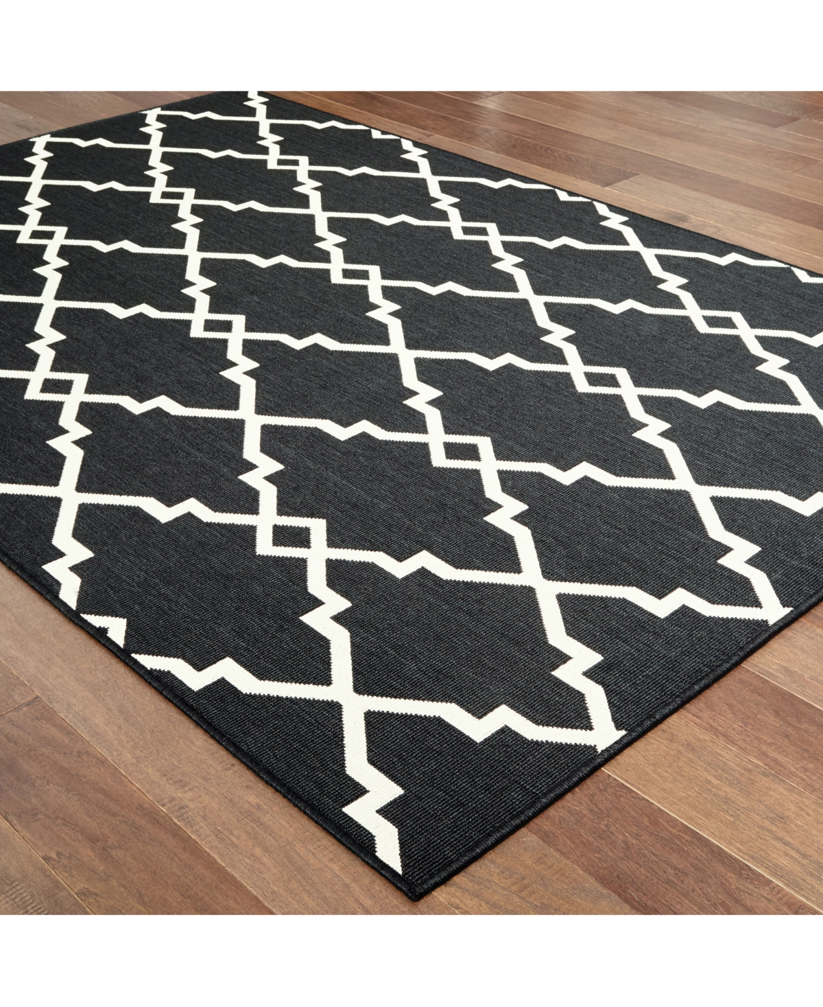Oriental Weavers Marina 7763KIvory Indoor/Outdoor Area Rug -Ivory