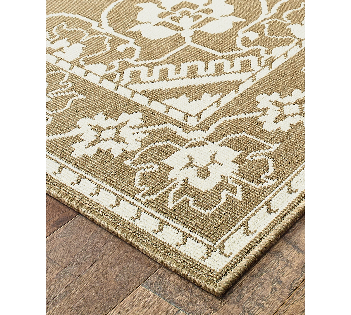 Oriental Weavers Marina 7764 Indoor/Outdoor Area Rug -Ivory