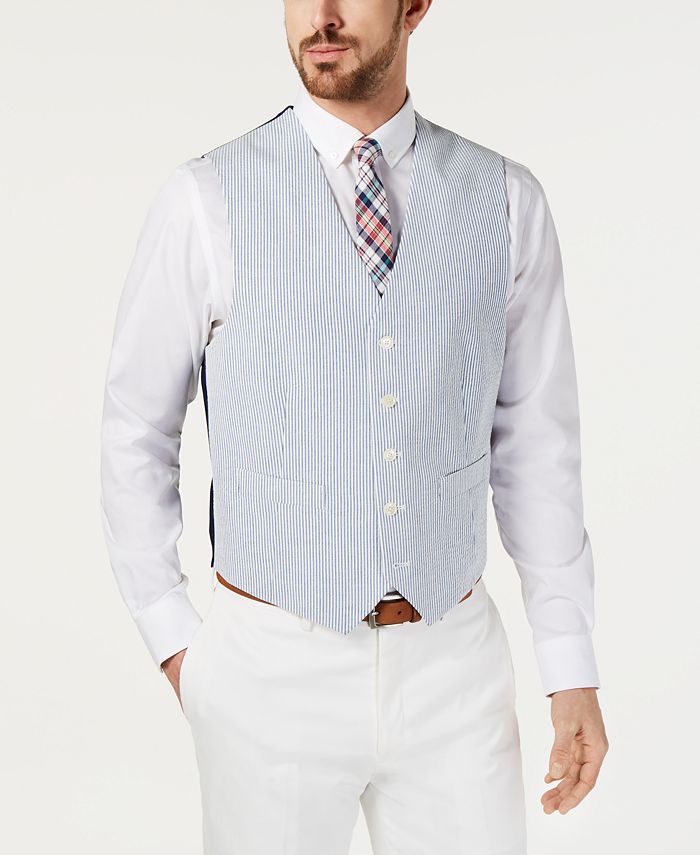 Tommy hilfiger seersucker best sale vest