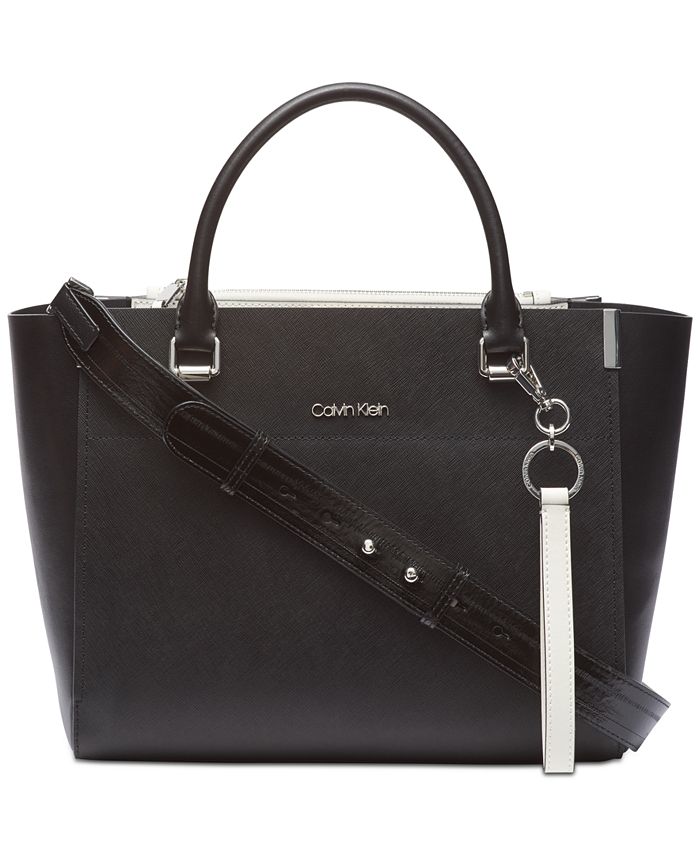 Calvin Klein Raelynn Satchel & Reviews - Handbags & Accessories - Macy's