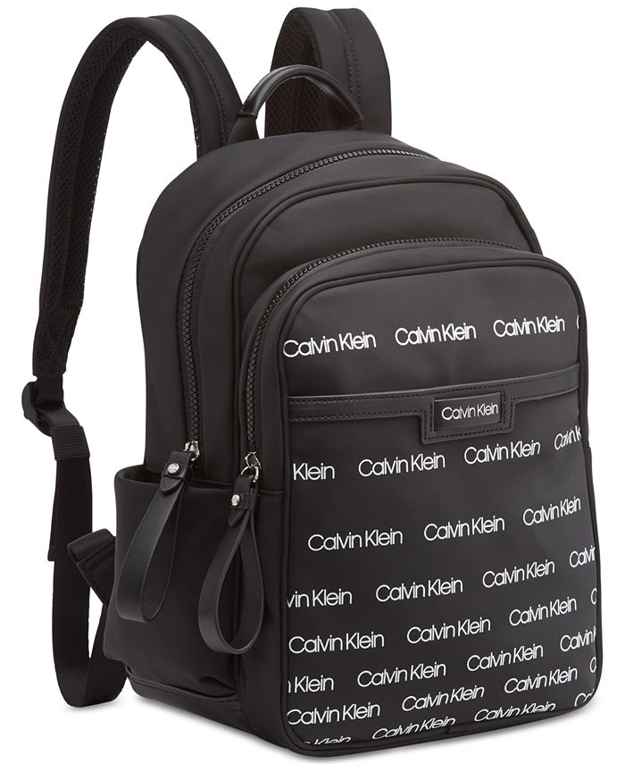 Calvin Klein Garnet Triple Compartment Backpack Calvin Klein Garnet Triple Compartment Backpack - Macy main image 4