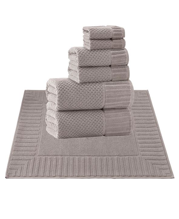 Enchante Home Timaru 8Pc. Turkish Cotton Towel Set & Reviews Bath Towels Bed & Bath Macy's
