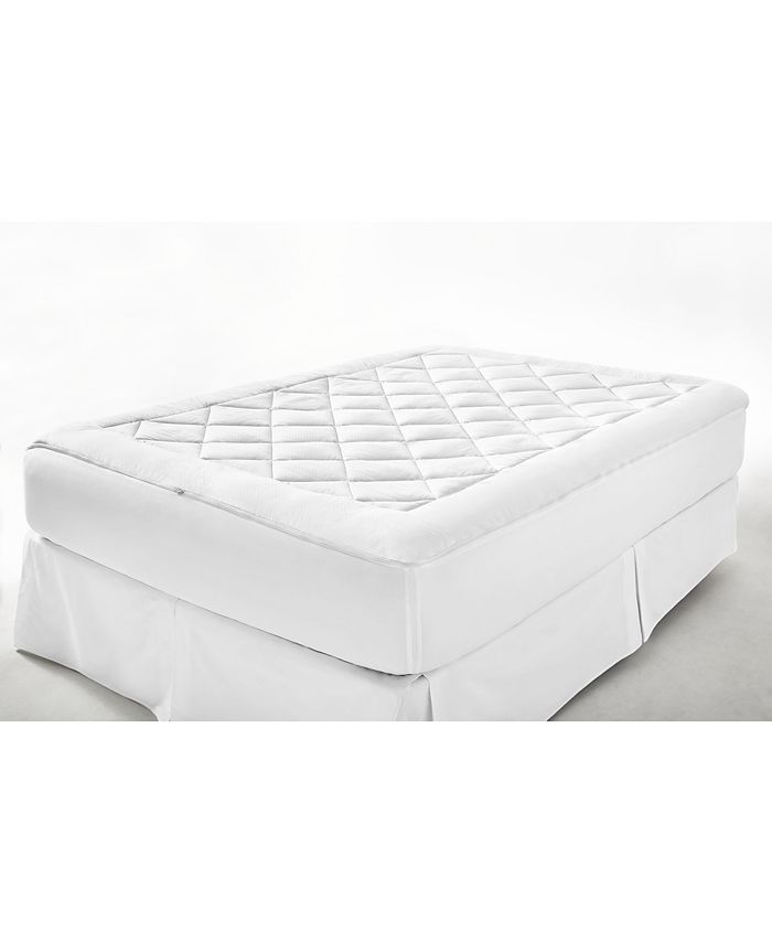 Martha Stewart Collection Premium Zip Off Full Mattress Pad, Created