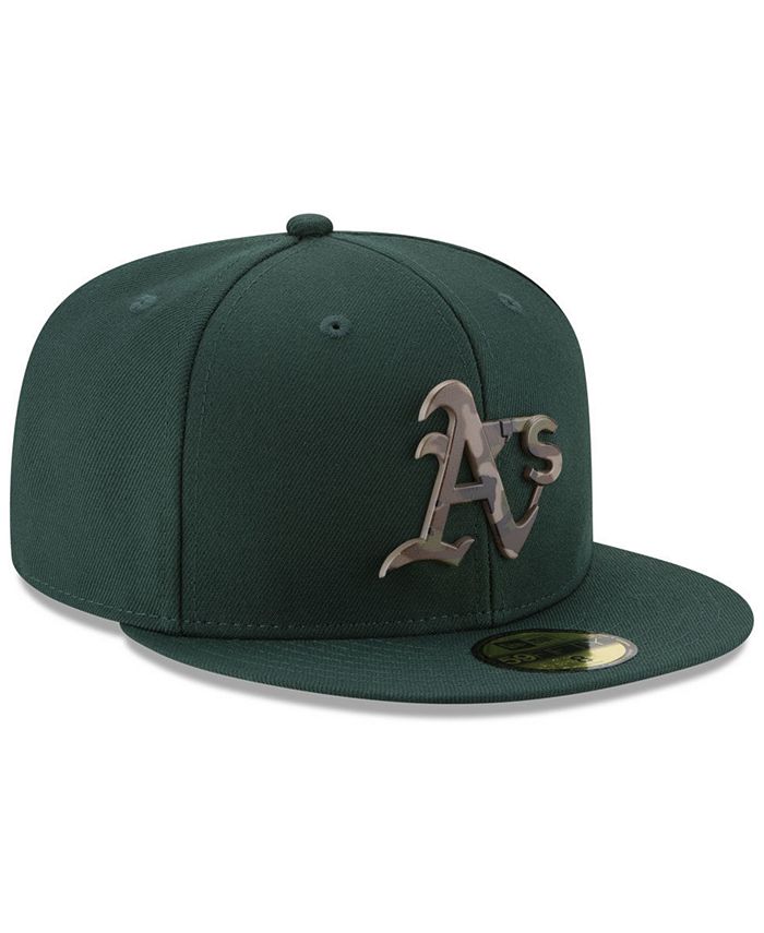 New Era Oakland Athletics Camo Capped 59FIFTY-FITTED Cap - Macy's