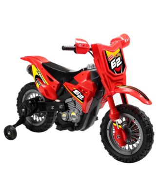 6 Volt Battery Operated Red Dirt Bike