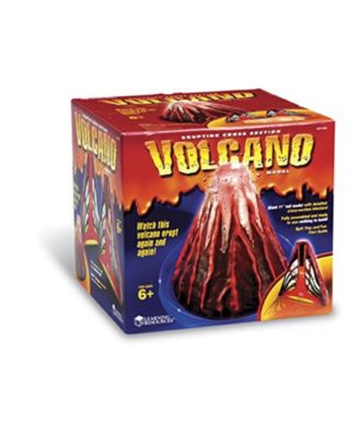 Areyougame Learning Resources Erupting Cross-Section Volcano Model Kit