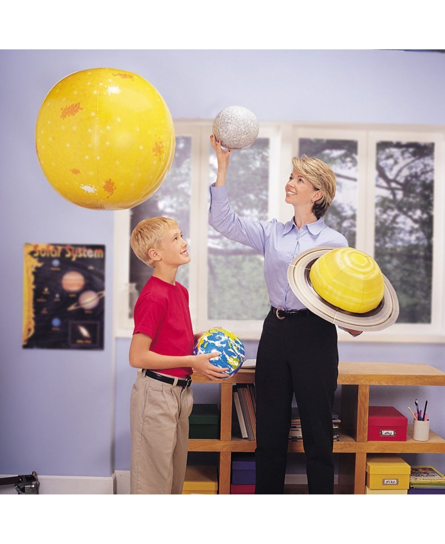Детские игрушки Learning Resources Giant Inflatable Solar System Set — фото 9