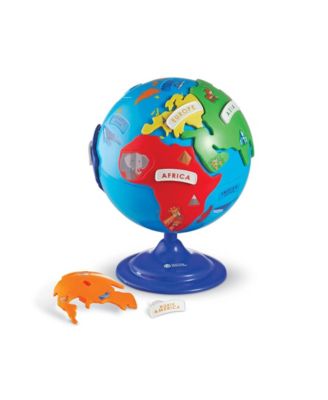 Learning Resources Learning Essentials - Puzzle Globe- 14 Pieces