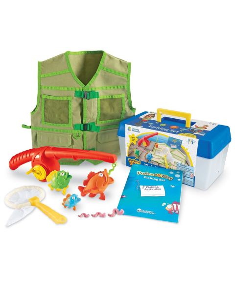 Детские игрушки Areyougame Fishing Magnetic 11-Piece Set, Ages 3+