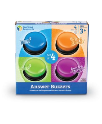 Learning Resources Answer Buzzers Set of 4