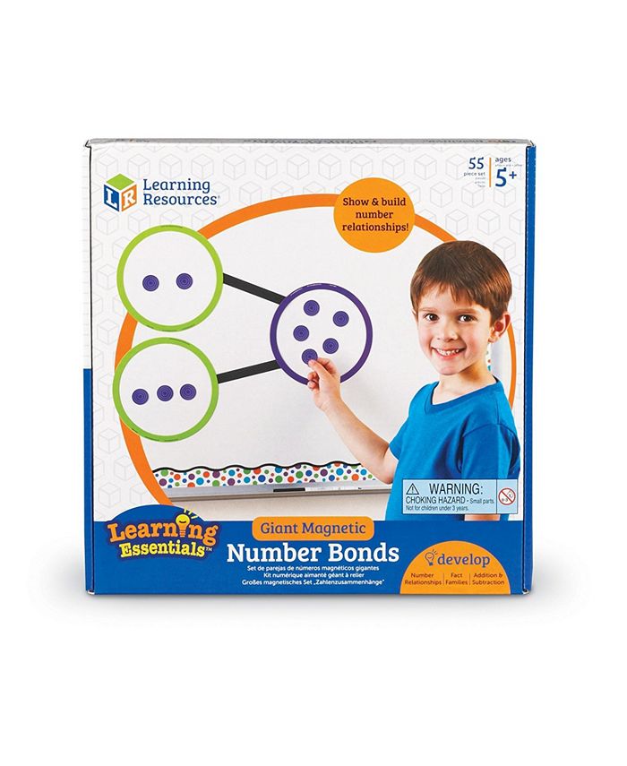 Learning Resources Giant Number Bonds 55 Pieces Macy's